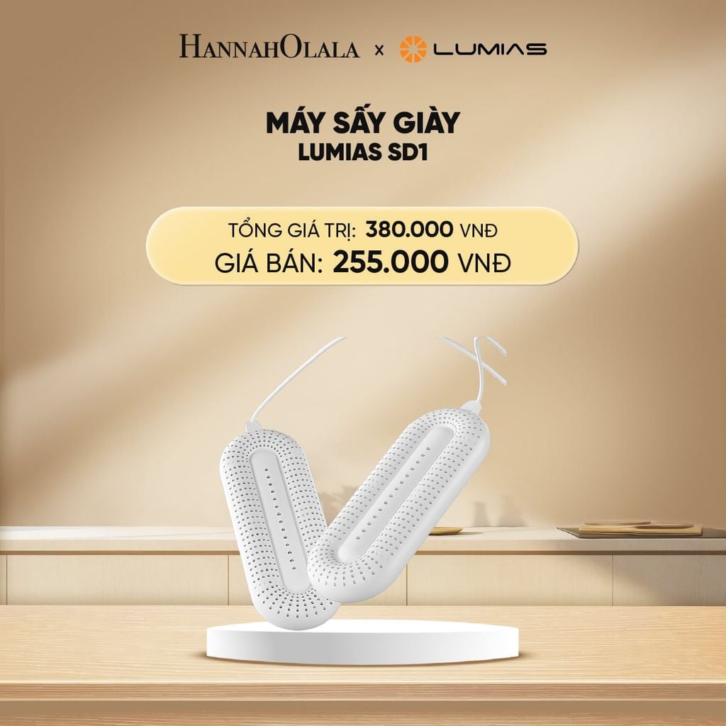  DEAL 1: MÁY SẤY GIÀY LUMIAS SD1 