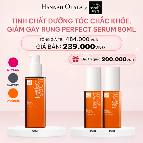  E486_DEAL 1: TINH CHẤT DƯỠNG TÓC MISE EN SCENE PERFECT SERUM 80ML 