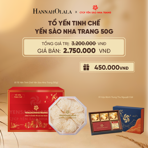  TỔ YẾN TINH CHẾ YẾN SÀO NHA TRANG 50G - DEAL 1 - E67 