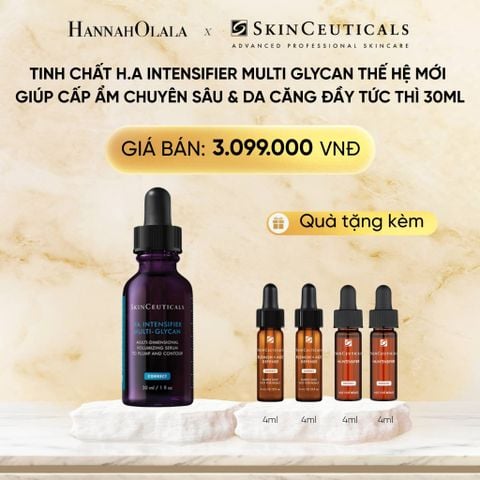  DEAL 1 TINH CHẤT H.A INTENSIFIER MULTI GLYCAN THẾ HỆ MỚI GIÚP CẤP ẨM CHUYÊN SÂU & DA CĂNG ĐẦY TỨC THÌ 30ML 