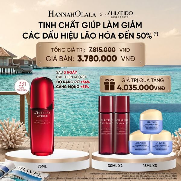  TINH CHẤT DƯỠNG DA SHISEIDO ULTIMUNE POWER INFUSING 4.0 SERUM 75ML - DEAL 1 