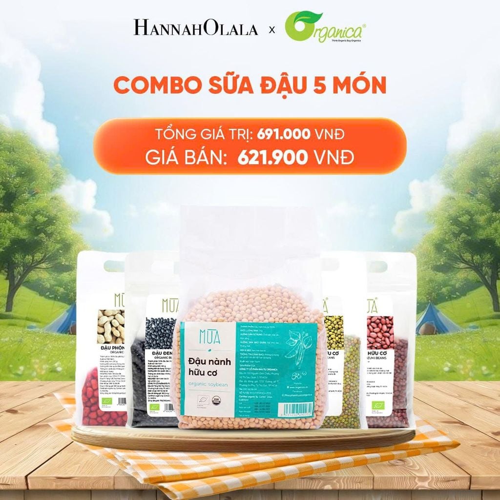  COMBO SỮA ĐẬU 5 MÓN - DEAL 1 
