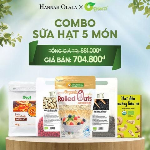  E51_DEAL 1: COMBO SỮA HẠT 5 MÓN 