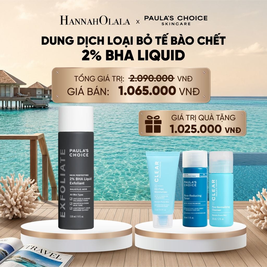  DUNG DỊCH TẨY TẾ BÀO CHẾT PAULA'S CHOICE 2% BHA 118 ML - DEAL 1 