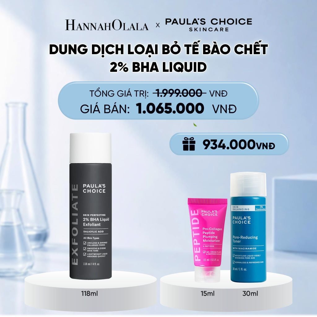  DUNG DỊCH TẨY TẾ BÀO CHẾT PAULA'S CHOICE 2% BHA 118 ML - DEAL 1 