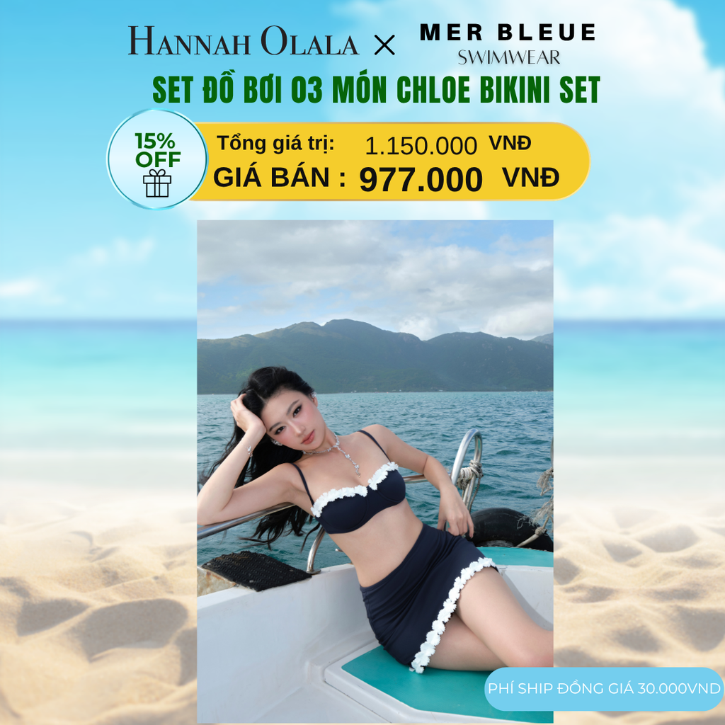  DEAL 1: SET ĐỒ BƠI 3 MÓN CHLOE 