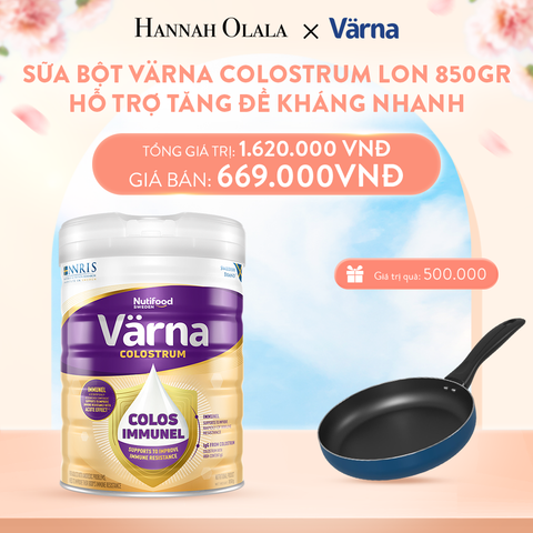  DEAL 4.1: SỮA BỘT VARNA COLOSTRUM LON 850G - HỖ TRỢ TĂNG ĐỀ KHÁNG 