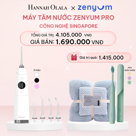  E946_DEAL 1: MÁY TĂM NƯỚC ZENYUM PRO - CÔNG NGHỆ SINGAPORE 