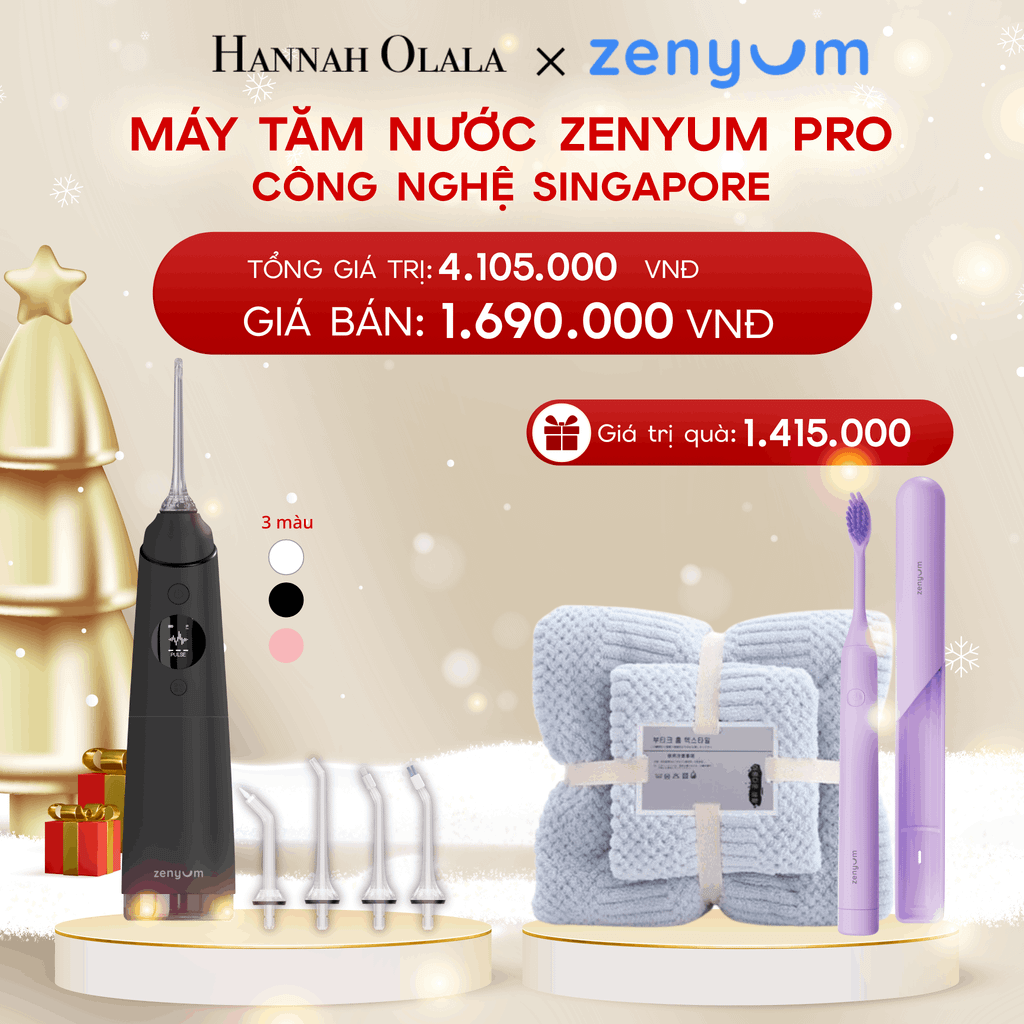  A1238_DEAL 1: MÁY TĂM NƯỚC ZENYUM PRO - CÔNG NGHỆ SINGAPORE 