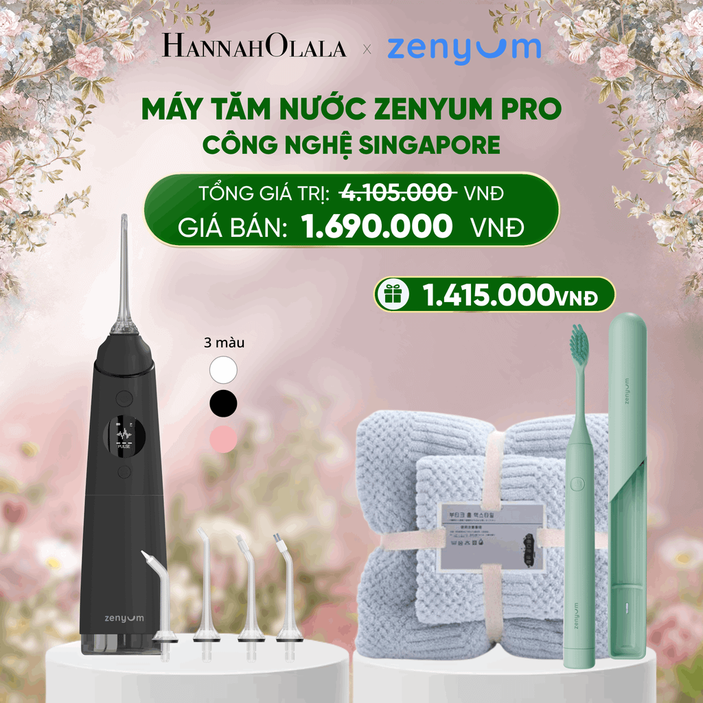  DEAL 1: MÁY TĂM NƯỚC ZENYUM PRO - CÔNG NGHỆ SINGAPORE 