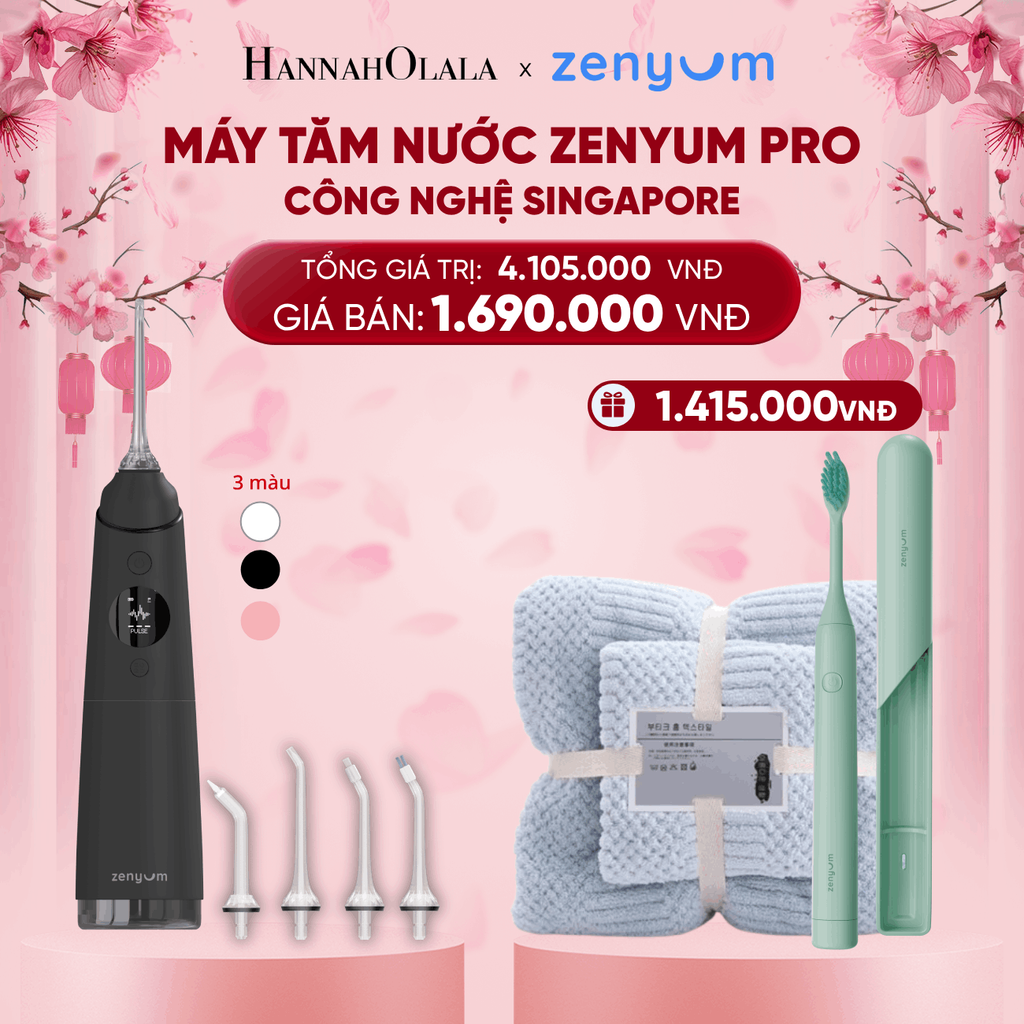  DEAL 1: MÁY TĂM NƯỚC ZENYUM PRO - CÔNG NGHỆ SINGAPORE 