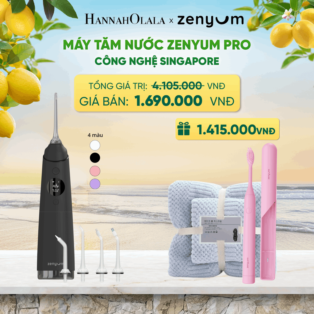  MÁY TĂM NƯỚC ZENYUM PRO - CÔNG NGHỆ SINGAPORE 