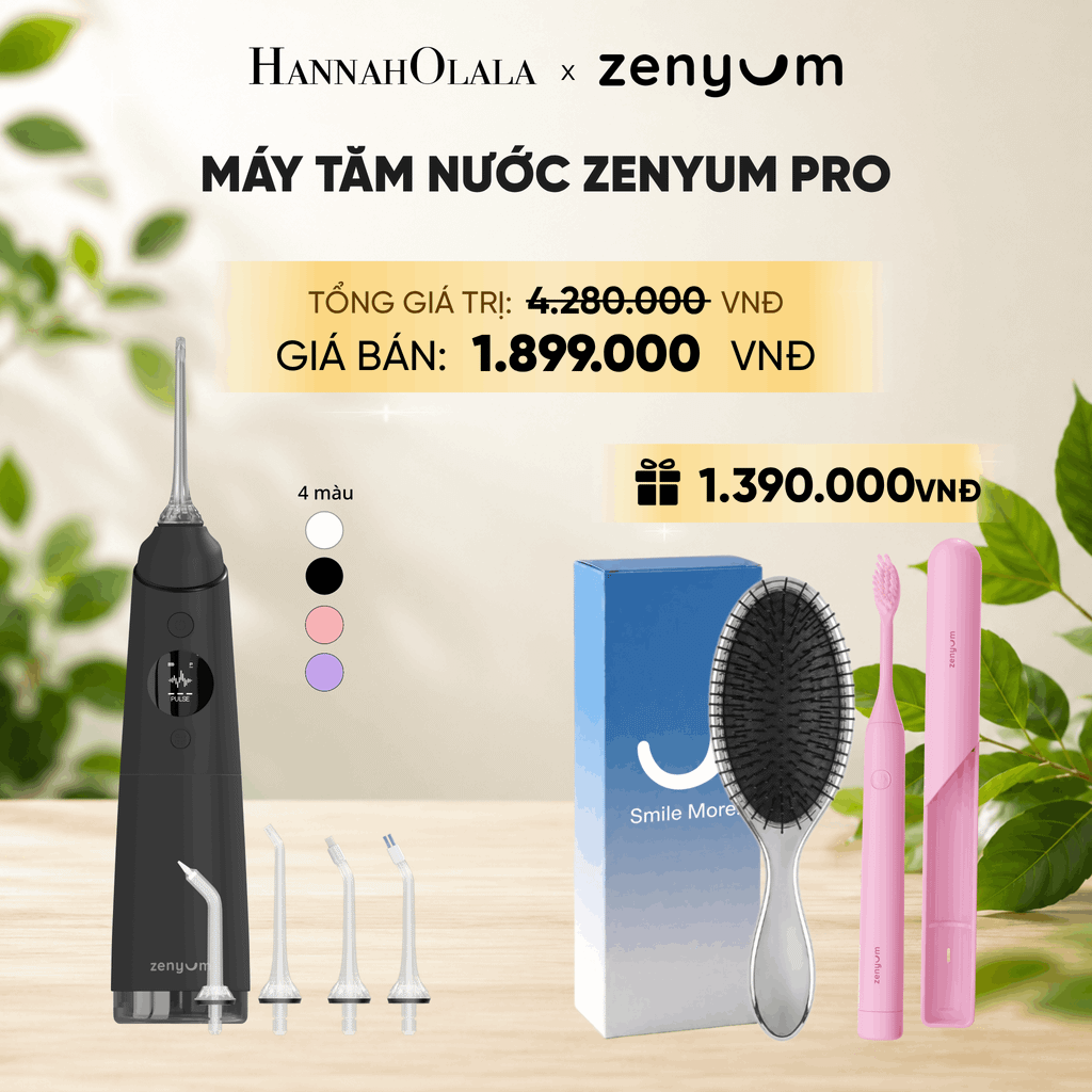  MÁY TĂM NƯỚC ZENYUM PRO 