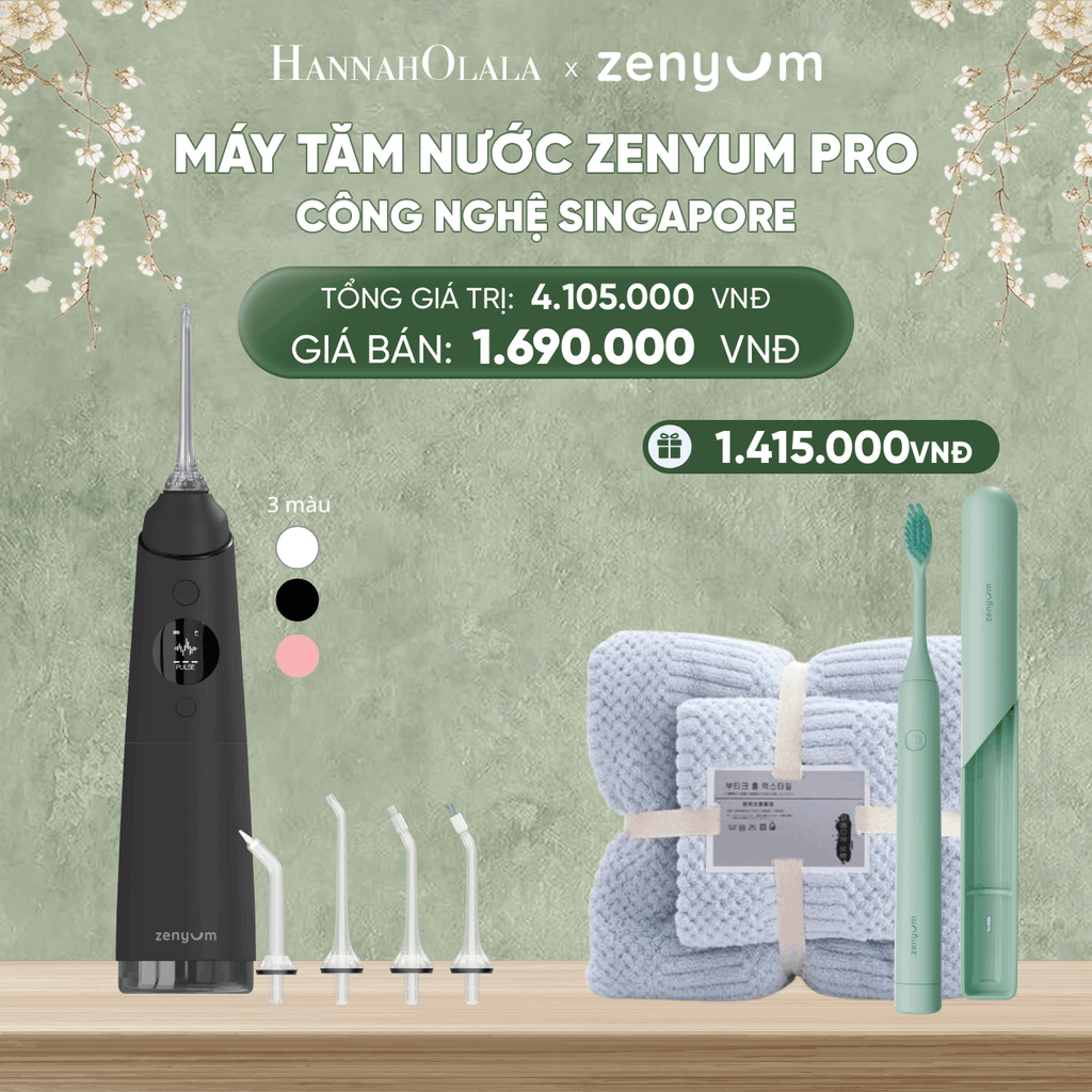  DEAL 1: MÁY TĂM NƯỚC ZENYUM PRO - CÔNG NGHỆ SINGAPORE 