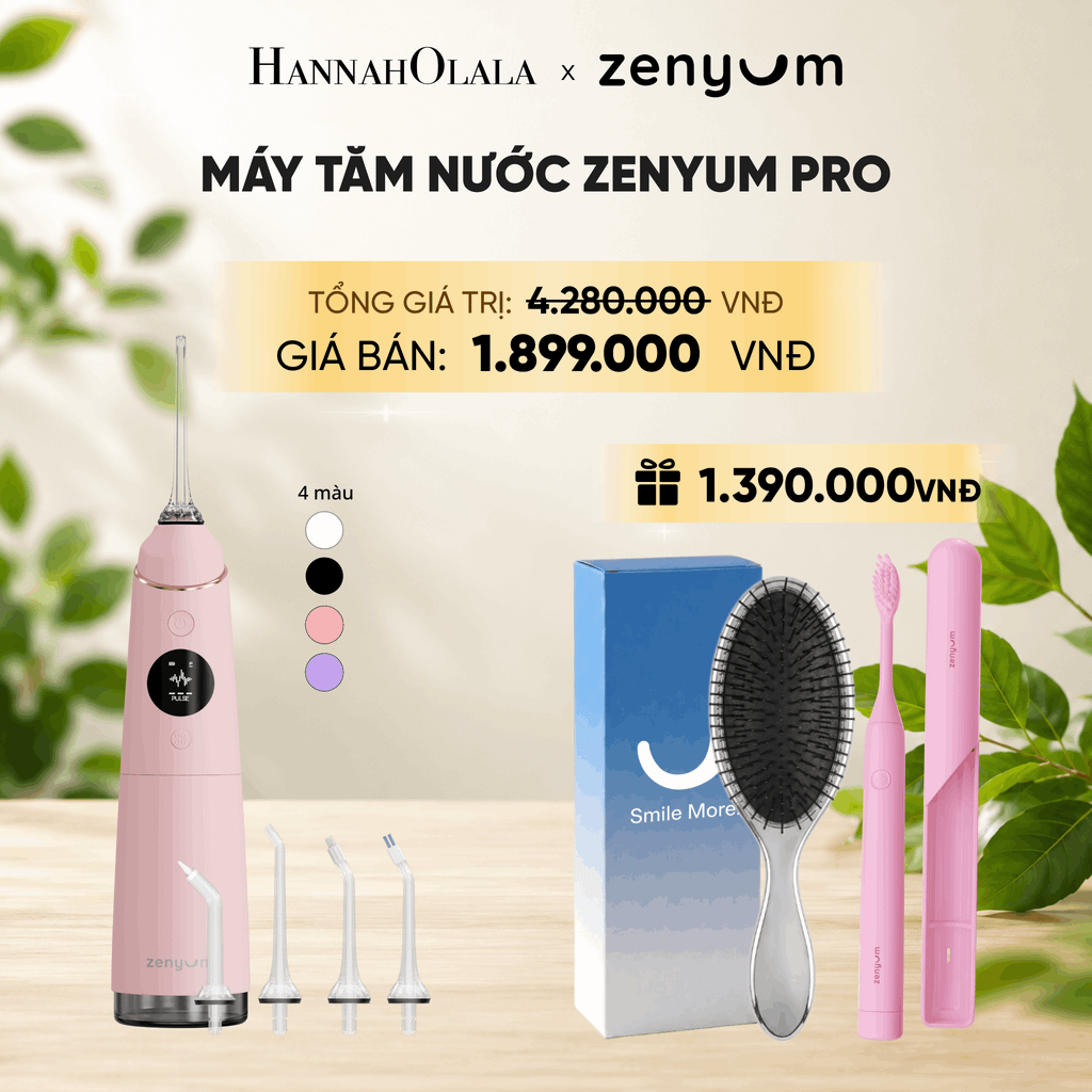  MÁY TĂM NƯỚC ZENYUM PRO 