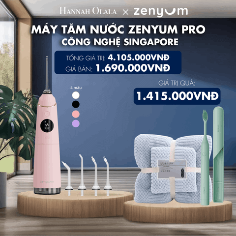  DEAL 1: MÁY TĂM NƯỚC ZENYUM PRO - CÔNG NGHỆ SINGAPORE 
