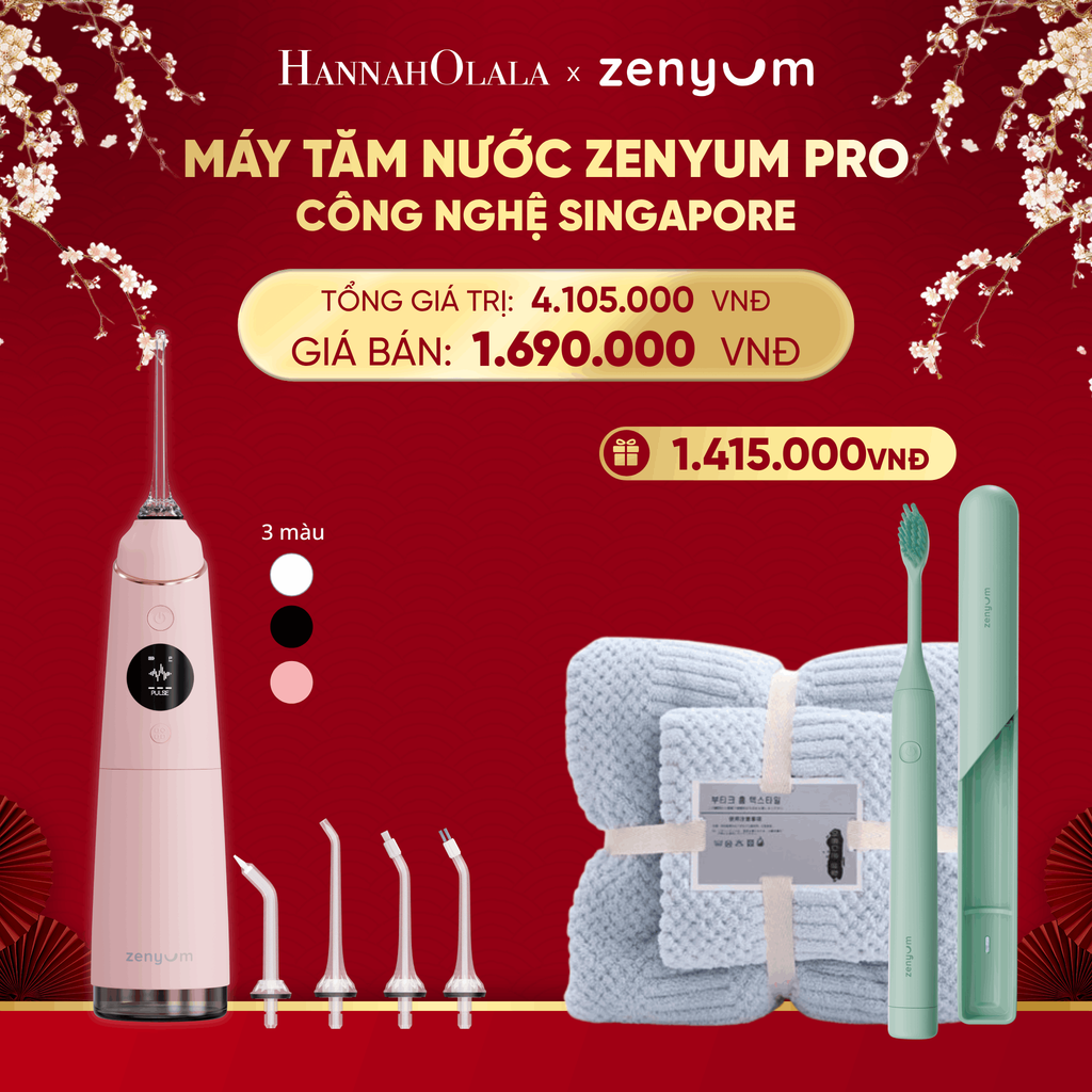  DEAL 1: MÁY TĂM NƯỚC ZENYUM PRO - CÔNG NGHỆ SINGAPORE 