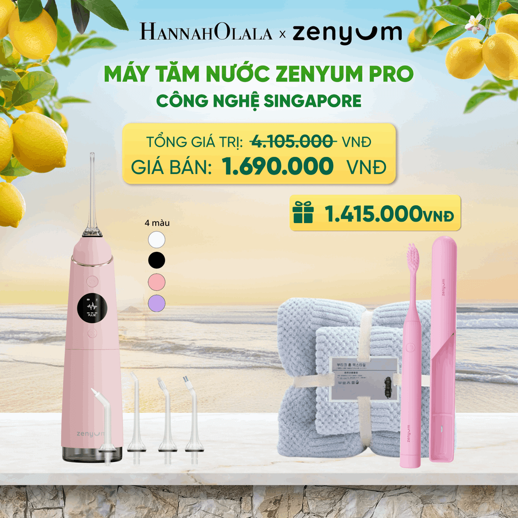  MÁY TĂM NƯỚC ZENYUM PRO - CÔNG NGHỆ SINGAPORE 