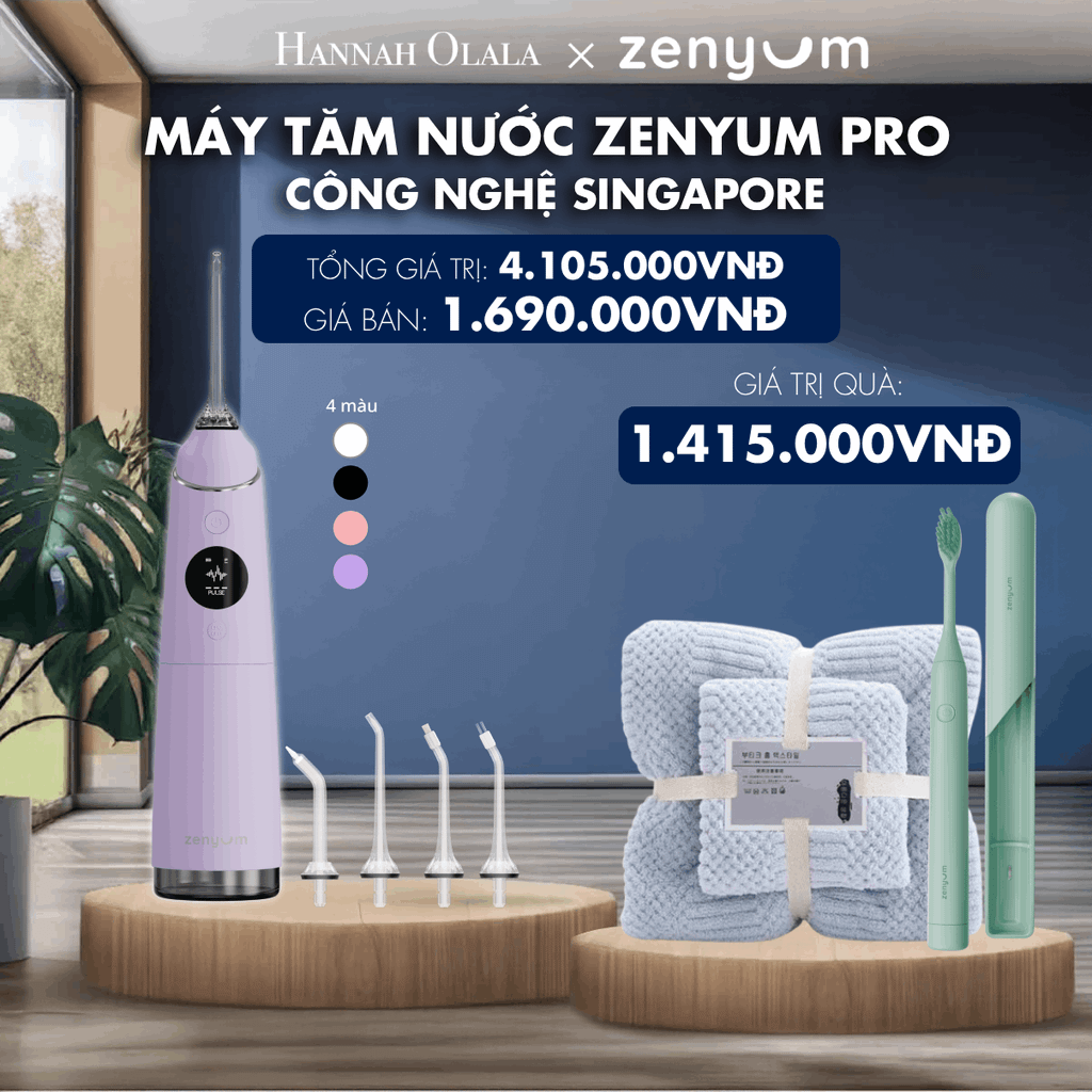  DEAL 1: MÁY TĂM NƯỚC ZENYUM PRO - CÔNG NGHỆ SINGAPORE 
