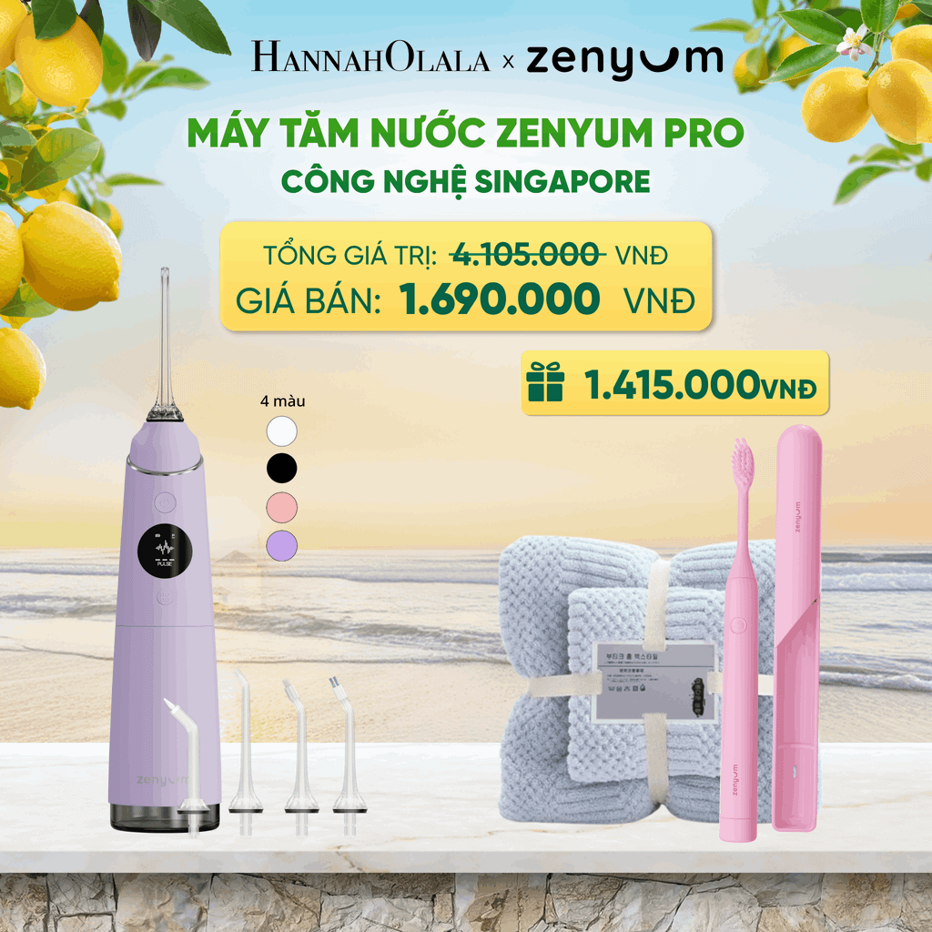  MÁY TĂM NƯỚC ZENYUM PRO - CÔNG NGHỆ SINGAPORE 