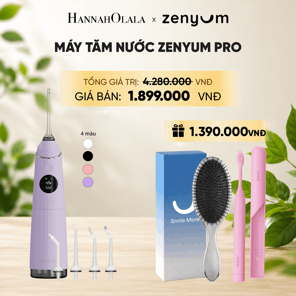  MÁY TĂM NƯỚC ZENYUM PRO 