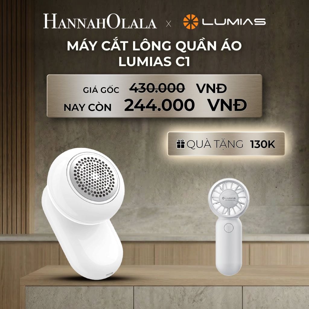  DEAL 2: MÁY CẮT LÔNG QUẦN ÁO LUMIAS 