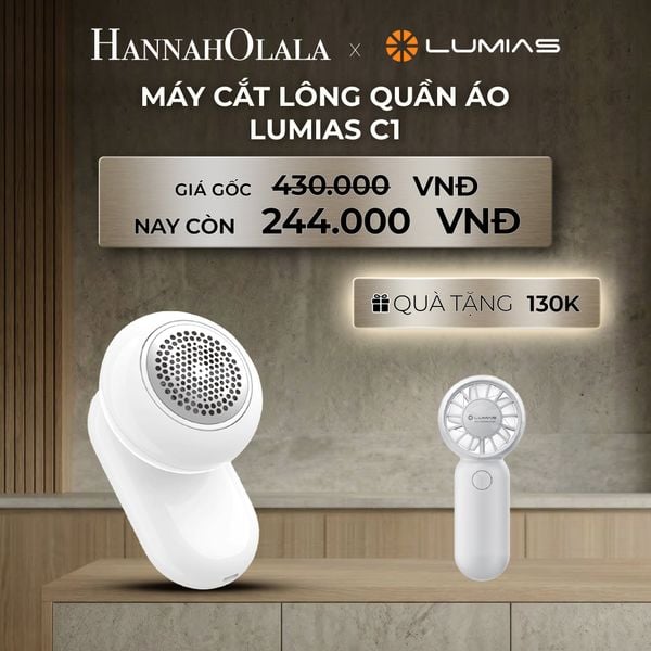  B123_DEAL 2: MÁY CẮT LÔNG QUẦN ÁO LUMIAS 