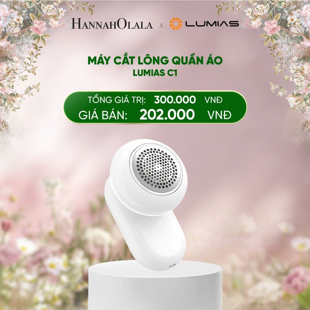  DEAL 2: MÁY CẮT LÔNG QUẦN ÁO LUMIAS C1 