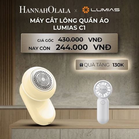  DEAL 2: MÁY CẮT LÔNG QUẦN ÁO LUMIAS 