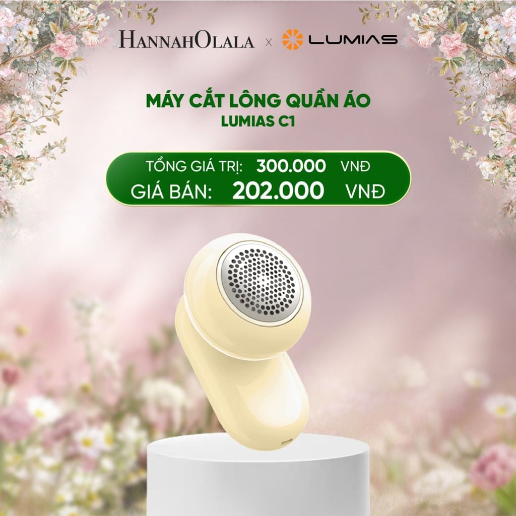  DEAL 2: MÁY CẮT LÔNG QUẦN ÁO LUMIAS C1 