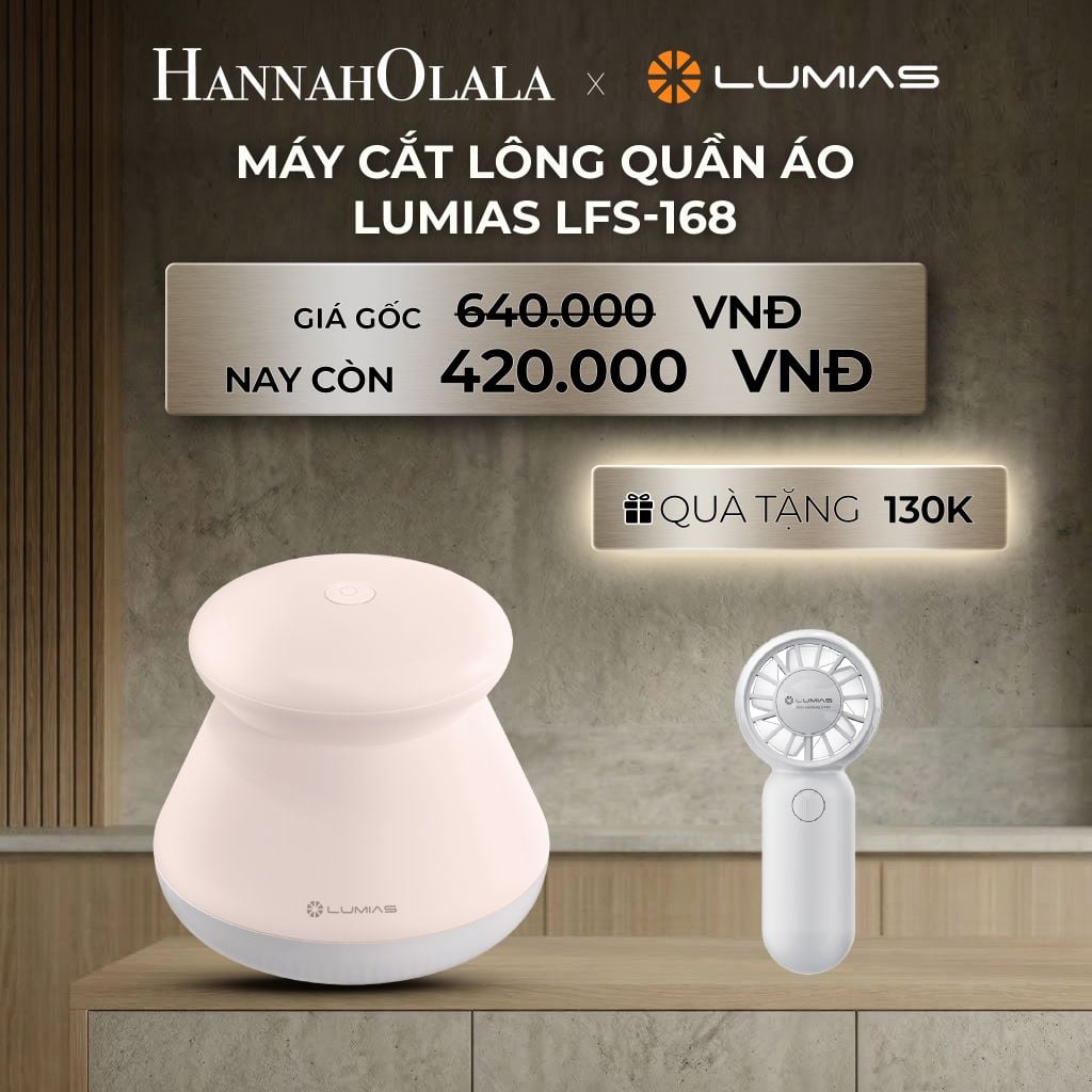  DEAL 2: MÁY CẮT LÔNG QUẦN ÁO LUMIAS 