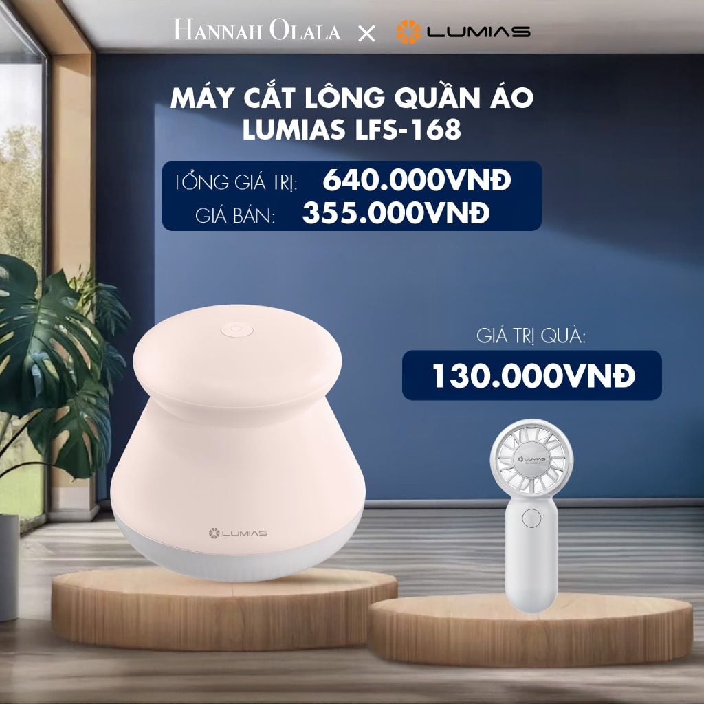  [FLASHSALE] MÁY CẮT LÔNG QUẦN ÁO LUMIAS - DEAL 2 