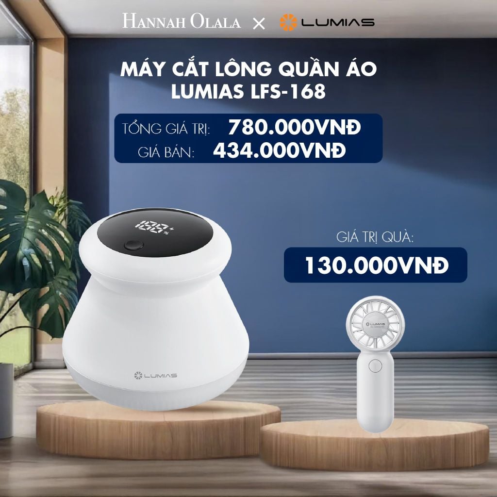  [FLASHSALE] MÁY CẮT LÔNG QUẦN ÁO LUMIAS - DEAL 2 