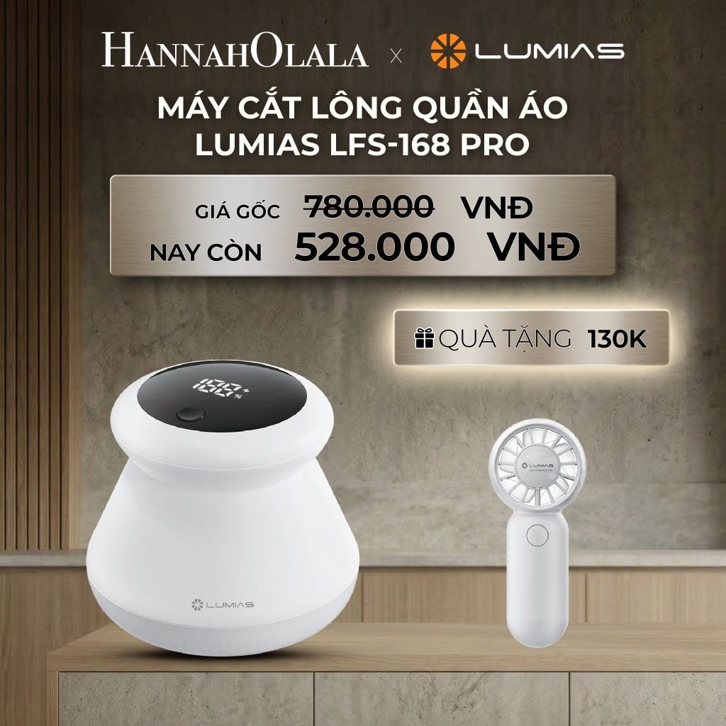  DEAL 2: MÁY CẮT LÔNG QUẦN ÁO LUMIAS 