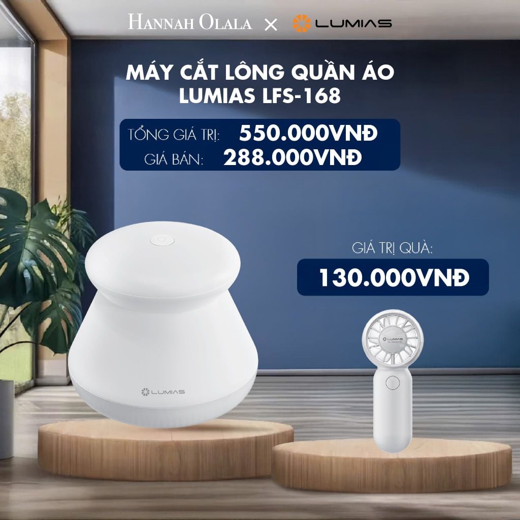  [FLASHSALE] MÁY CẮT LÔNG QUẦN ÁO LUMIAS - DEAL 2 