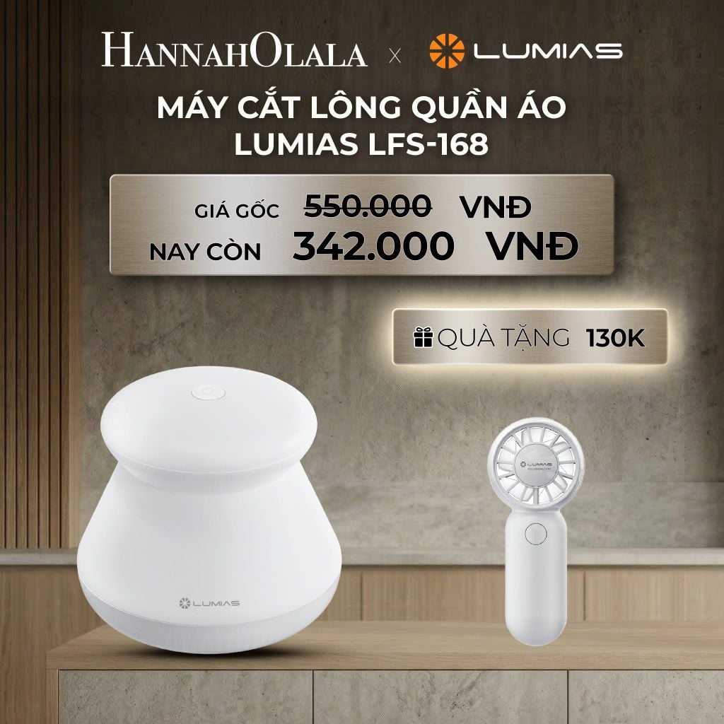  DEAL 2: MÁY CẮT LÔNG QUẦN ÁO LUMIAS 