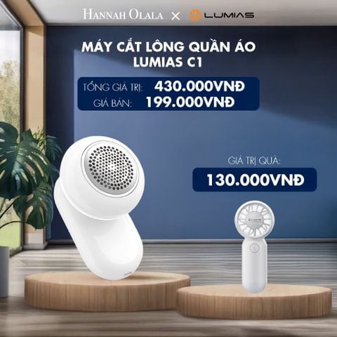  [FLASHSALE] MÁY CẮT LÔNG QUẦN ÁO LUMIAS - DEAL 2 
