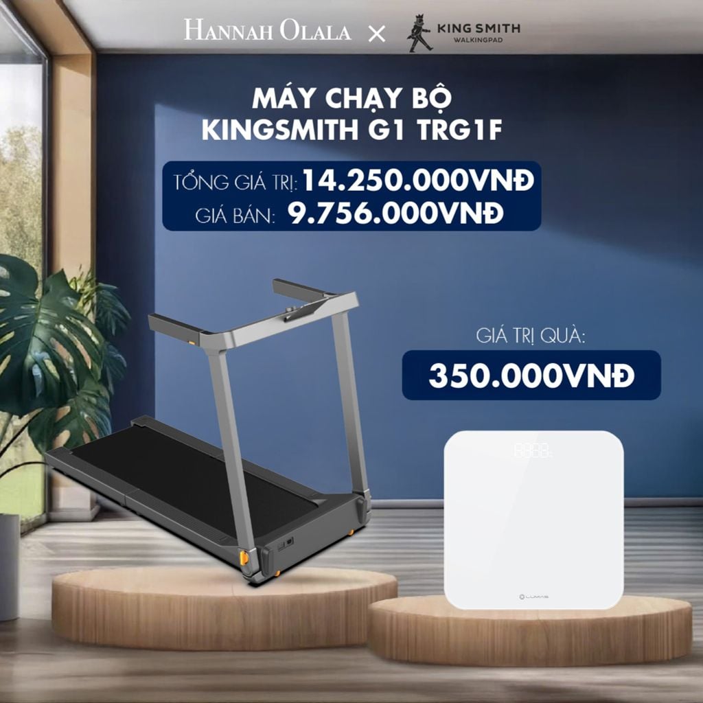  MÁY CHẠY BỘ KINGSMITH G1 TRG1F - DEAL 2 