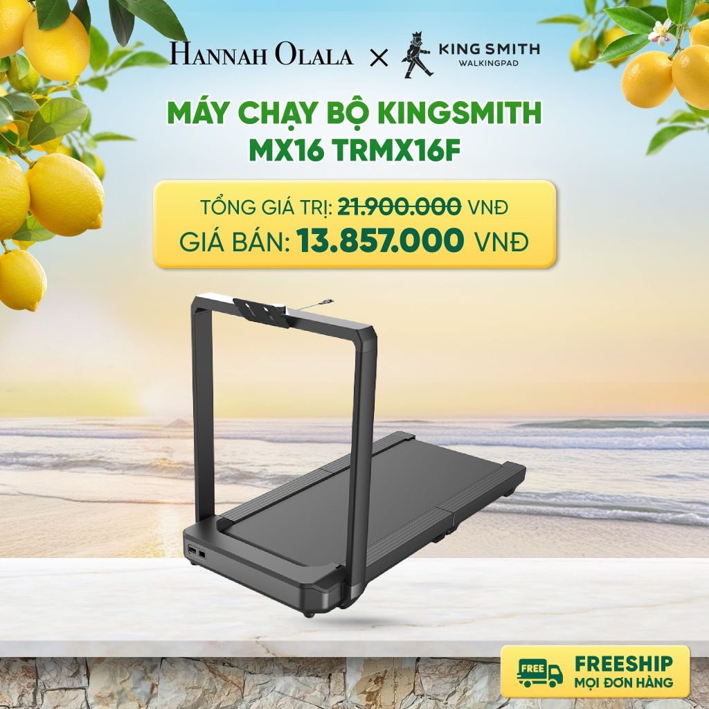  MÁY CHẠY BỘ KINGSMITH MX16 TRMX16F DEAL 2: 