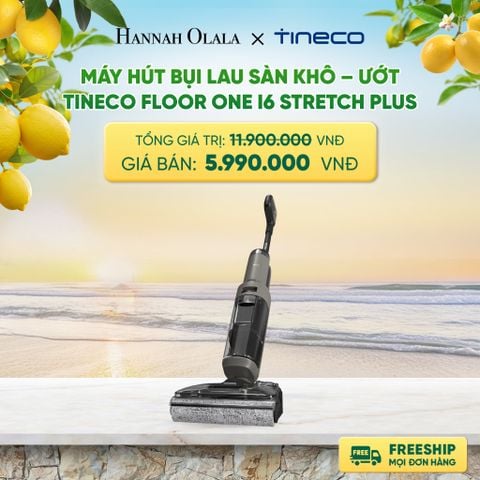  MÁY HÚT BỤI LAU SÀN KHÔ – ƯỚT TINECO FLOOR ONE I6 STRETCH PLUS DEAL 2: 