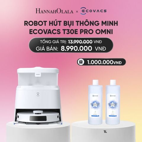  DEAL 2: ROBOT HÚT BỤI THÔNG MINH ECOVACS T30E PRO OMNI_A1695 