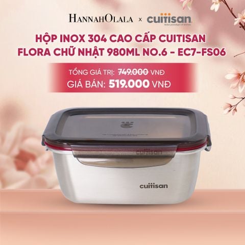  HỘP INOX 304 CAO CẤP CUITISAN FLORA - DEAL 2 