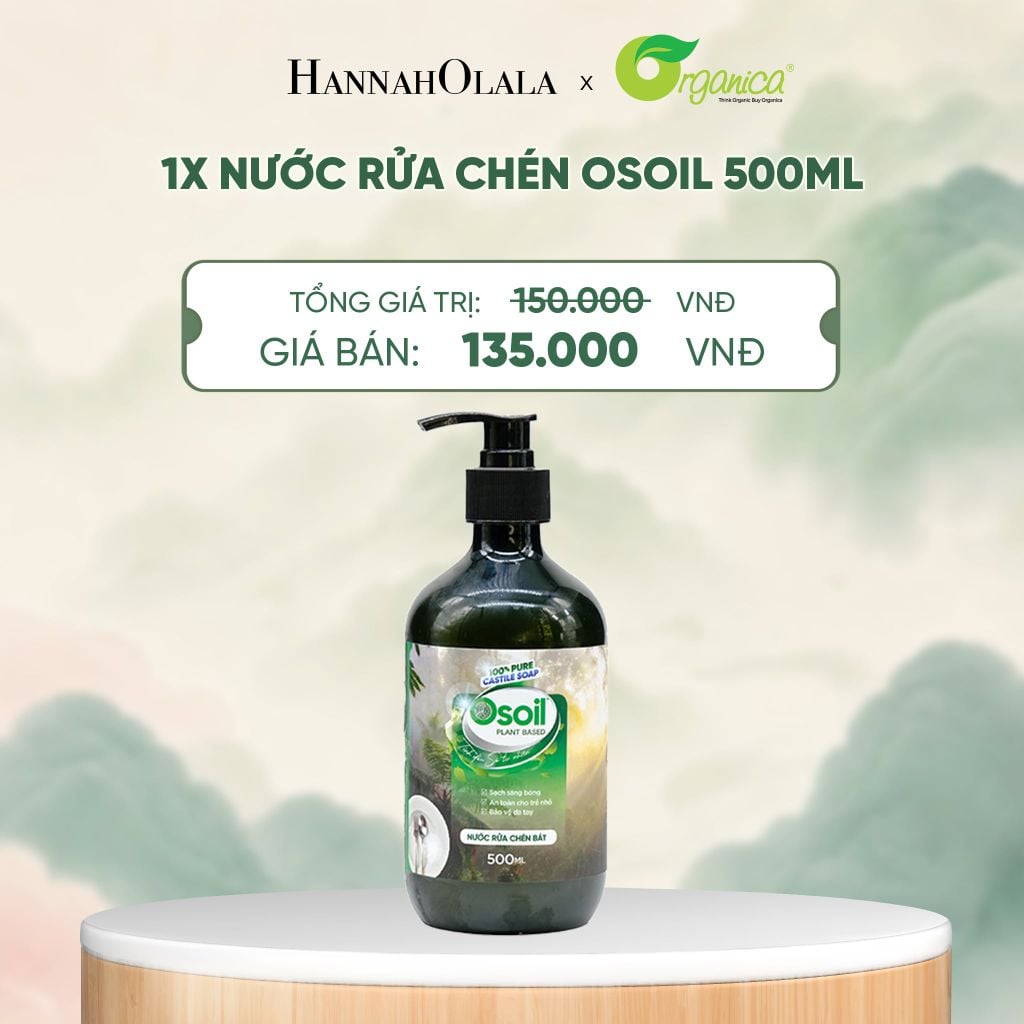  NƯỚC RỬA CHÉN OSOIL 500ML - A1921 