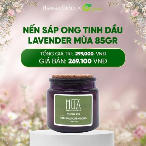  E578_DEAL 20: NẾN SÁP ONG TINH DẦU MÙA 85GR 