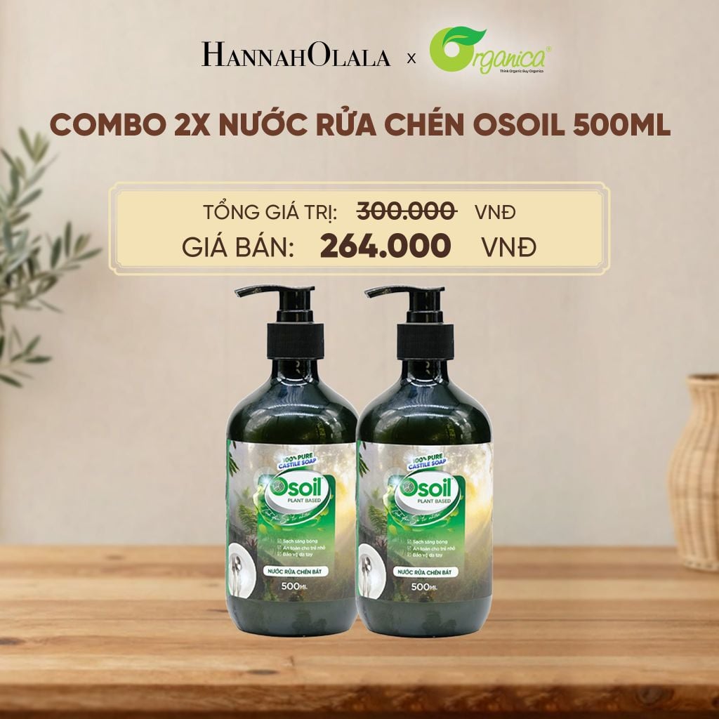  NƯỚC RỬA CHÉN OSOIL 500ML - D288 