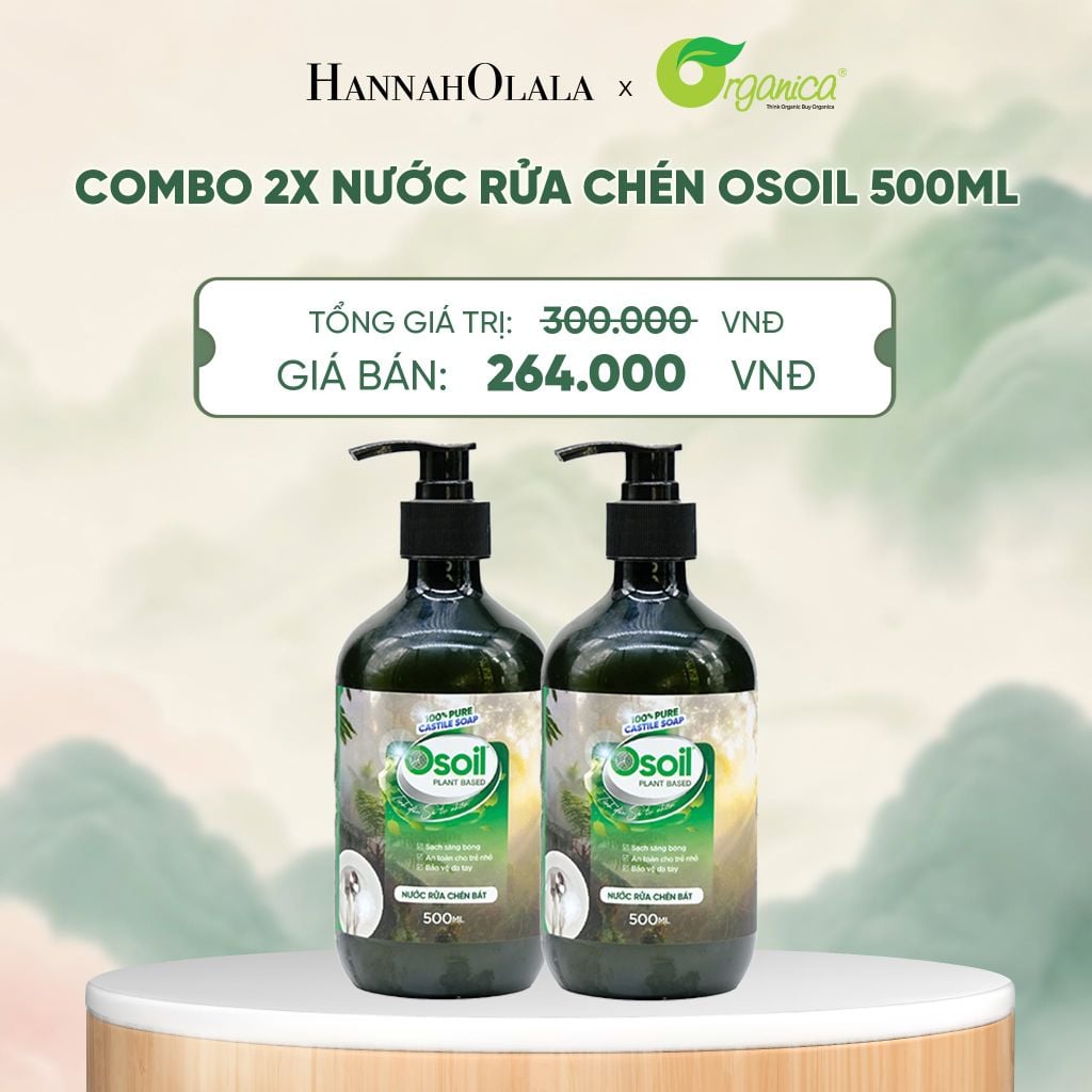  NƯỚC RỬA CHÉN OSOIL 500ML - A1921 