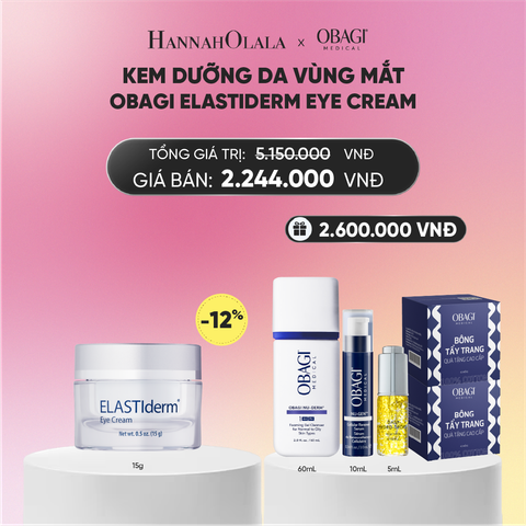  KEM DƯỠNG DA VÙNG MẮT OBAGI ELASTIDERM EYE CREAM 15G - DEAL 20_ A868 