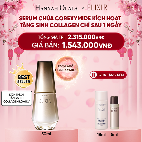  DEAL 20: SERUM KÍCH HOẠT TRẺ HÓA LÀN DA ELIXIR THE SERUM AA 50ML 