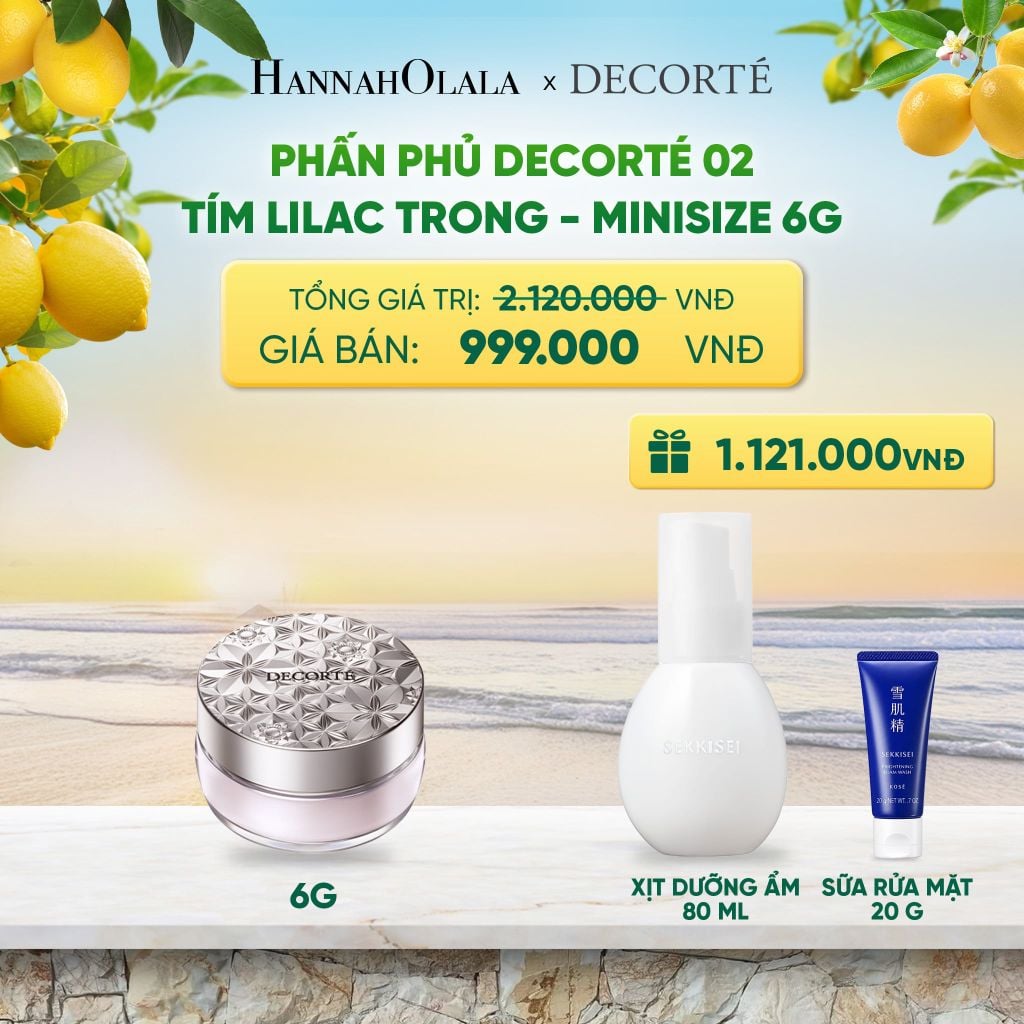  [DEAL ĐỘC QUYỀN] PHẤN PHỦ DECORTÉ MINISIZE_LIMITED 