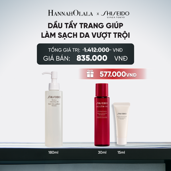  DẦU TẨY TRANG SHISEIDO PERFECT CLEANSING OIL - DEAL 20 